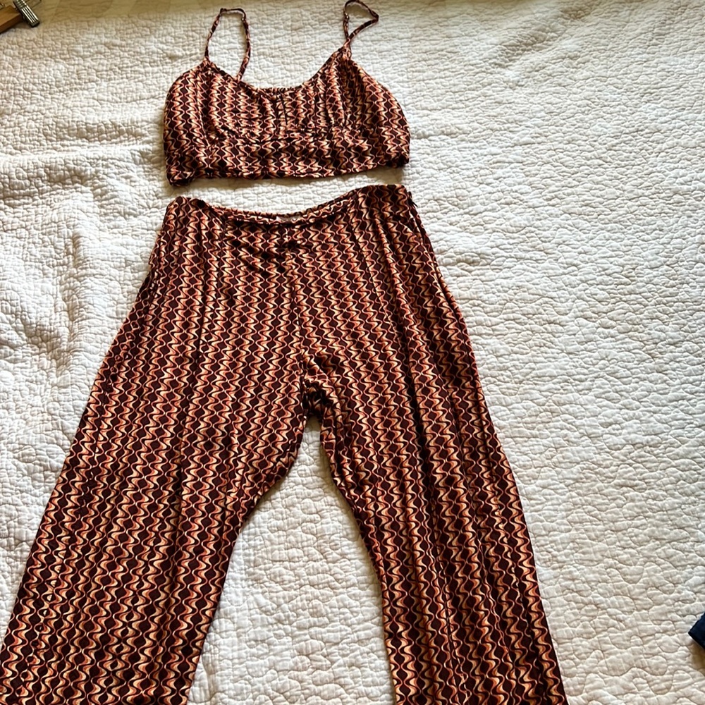Matching RVCA pants and top